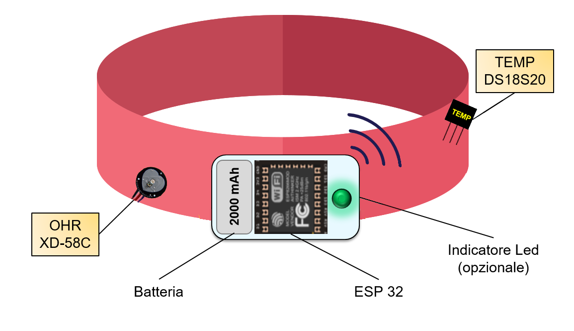 Design Prototipo Collare